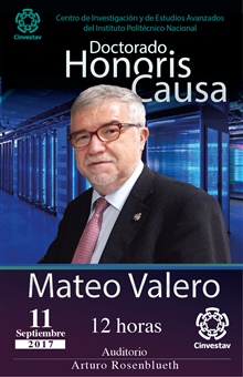 Doctorado Honoris Causa: Mateo Valero